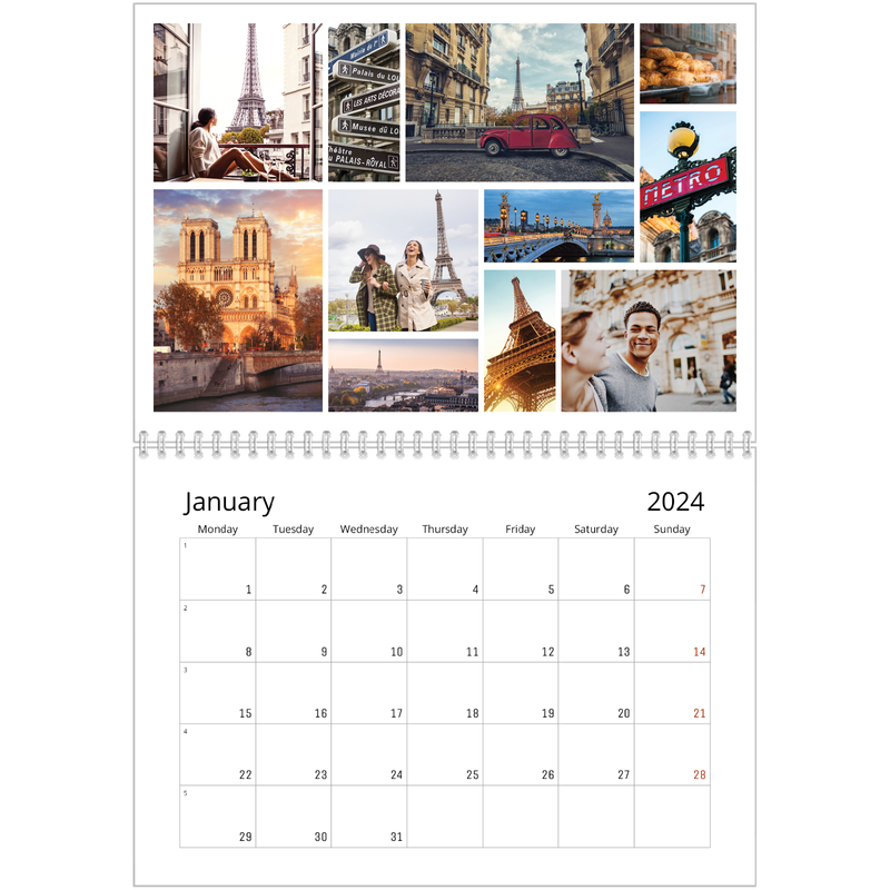 Framework Calendar A4double