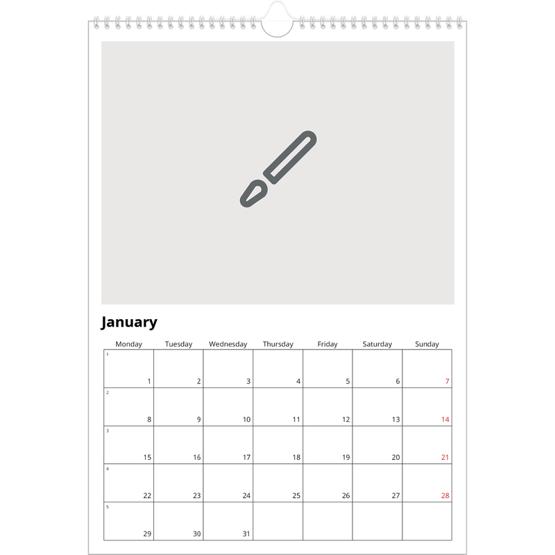Design your own product Calendar A3