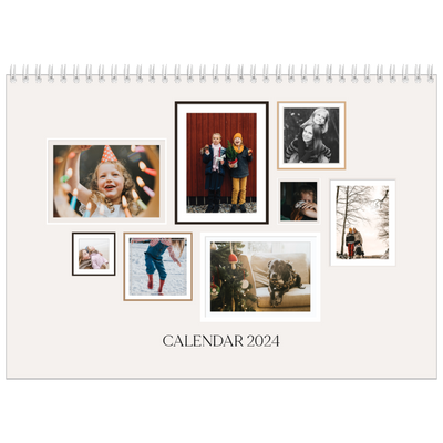 Wall photo gallery | Calendar A4-double